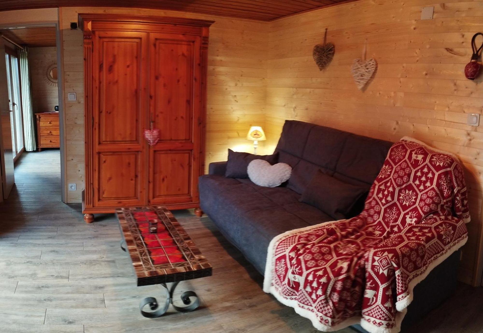 Chalet Au Bois Des Ecureuils Classe Trois Etoiles. Muhlbach-sur-Munster Extérieur photo