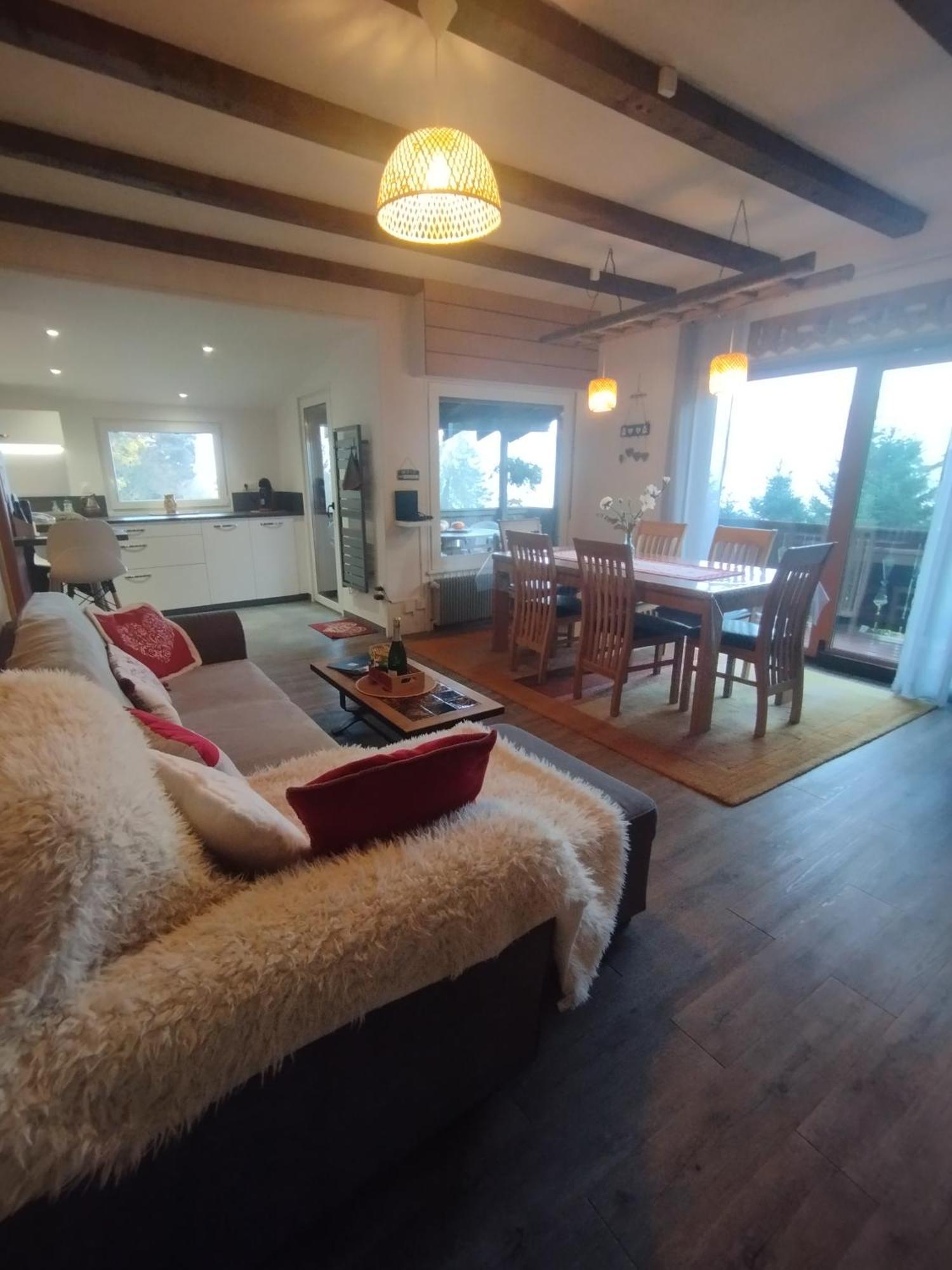 Chalet Au Bois Des Ecureuils Classe Trois Etoiles. Muhlbach-sur-Munster Extérieur photo
